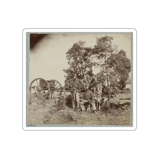 22d New York State Militia Near Harpers Ferry, Va., 1861 I.E.1862 016 (U.S. Civil War) STICKER Vinyl Die-Cut Decal White Die-Cut 2 Inch - The Sticker Space
