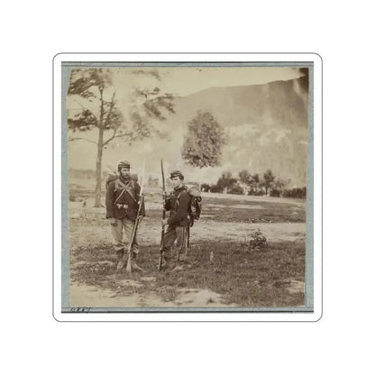 22d New York State Militia Near Harpers Ferry, Va., 1861 I.E.1862 017 (U.S. Civil War) STICKER Vinyl Die-Cut Decal White Die-Cut 3 Inch - The Sticker Space
