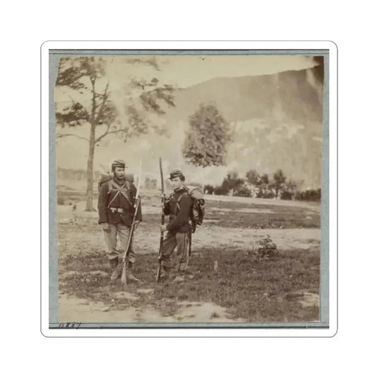 22D New York State Militia Near Harpers Ferry, Va., 1861 I.E.1862 017 (U.S. Civil War) STICKER Vinyl Kiss-Cut Decal 2 Inch White - The Sticker Space