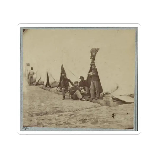 22D New York State Militia Near Harpers Ferry, Va., 1861 I.E.1862 019 (U.S. Civil War) STICKER Vinyl Kiss-Cut Decal 2 Inch White - The Sticker Space