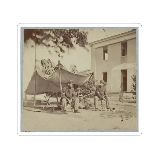 22D New York State Militia Near Harpers Ferry, Va., 1861 I.E.1862 021 (U.S. Civil War) STICKER Vinyl Kiss-Cut Decal 2 Inch White - The Sticker Space