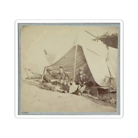 22D New York State Militia Near Harpers Ferry, Va., 1861 I.E.1862 (U.S. Civil War) STICKER Vinyl Kiss-Cut Decal 2 Inch White - The Sticker Space