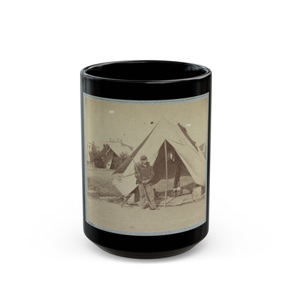 22d New York State Militia Near Harpers Ferry, Va., 1861 I.E.1862 001 (U.S. Civil War) Black Coffee Mug