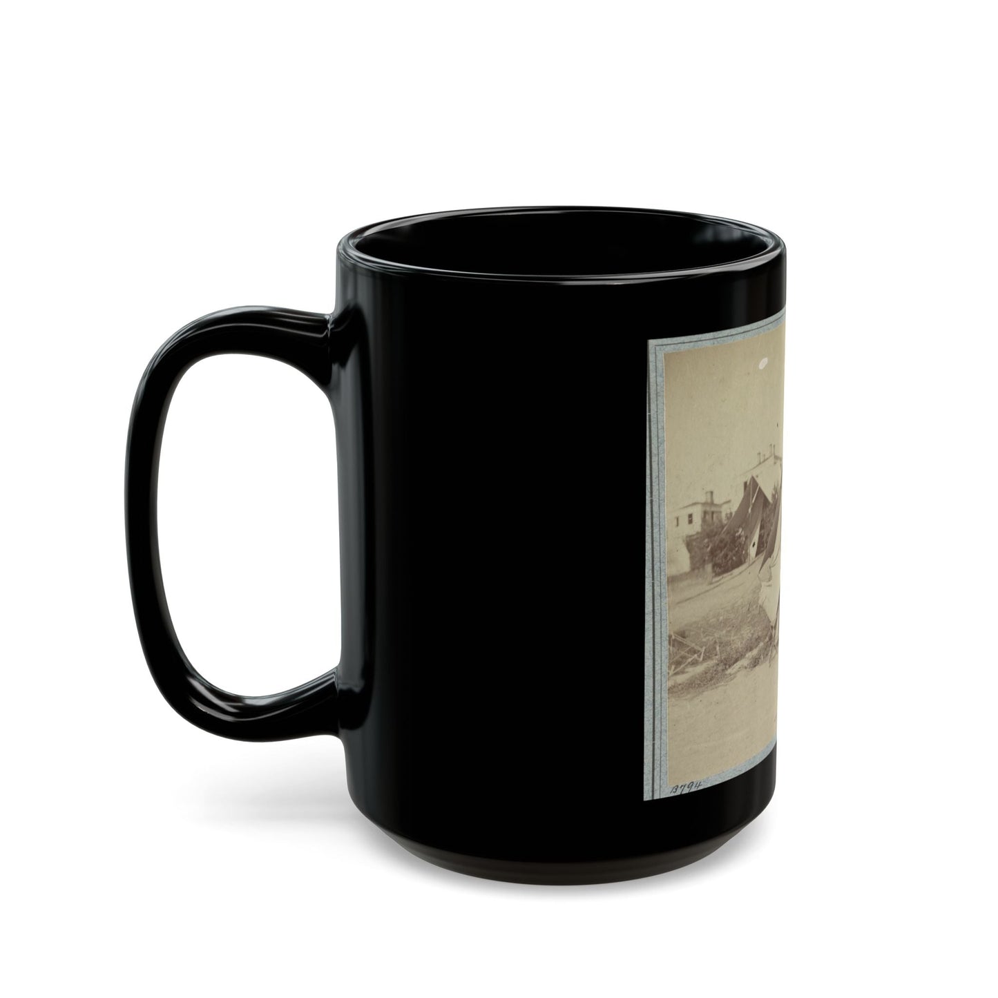 22d New York State Militia Near Harpers Ferry, Va., 1861 I.E.1862 001 (U.S. Civil War) Black Coffee Mug