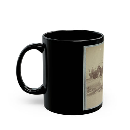 22d New York State Militia Near Harpers Ferry, Va., 1861 I.E.1862 001 (U.S. Civil War) Black Coffee Mug