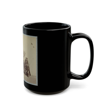 22d New York State Militia Near Harpers Ferry, Va., 1861 I.E.1862 001(2) (U.S. Civil War) Black Coffee Mug