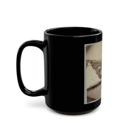 22d New York State Militia Near Harpers Ferry, Va., 1861 I.E.1862 001(2) (U.S. Civil War) Black Coffee Mug