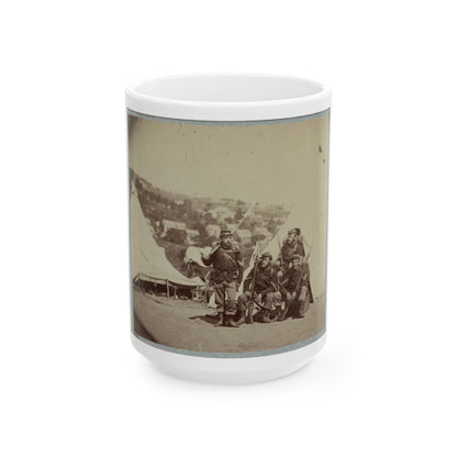 22d New York State Militia Near Harpers Ferry, Va., 1861 I.E.1862 001(2) (U.S. Civil War) White Coffee Mug