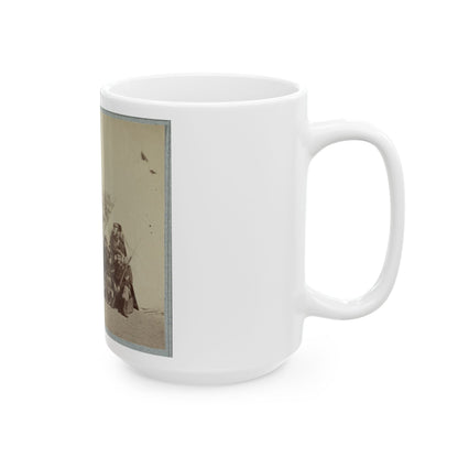 22d New York State Militia Near Harpers Ferry, Va., 1861 I.E.1862 001(2) (U.S. Civil War) White Coffee Mug