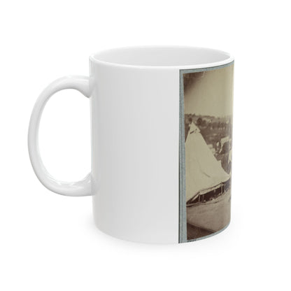 22d New York State Militia Near Harpers Ferry, Va., 1861 I.E.1862 001(2) (U.S. Civil War) White Coffee Mug