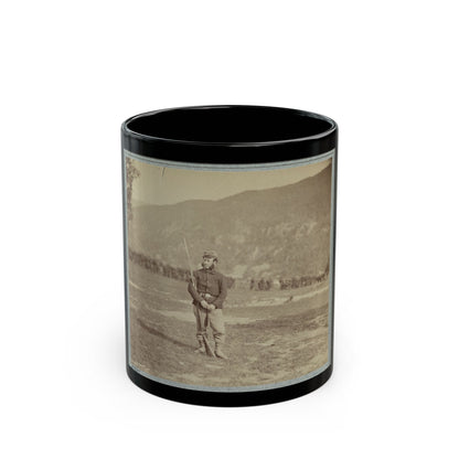 22d New York State Militia Near Harpers Ferry, Va., 1861 I.E.1862 002 (U.S. Civil War) Black Coffee Mug