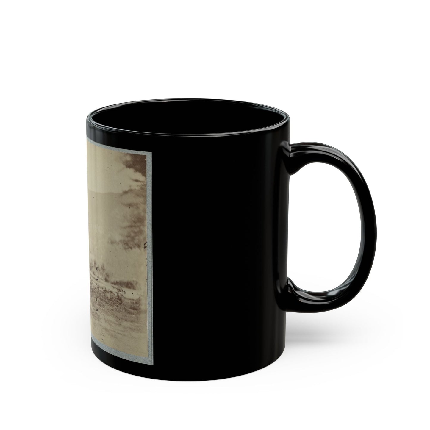 22d New York State Militia Near Harpers Ferry, Va., 1861 I.E.1862 002(2) (U.S. Civil War) Black Coffee Mug