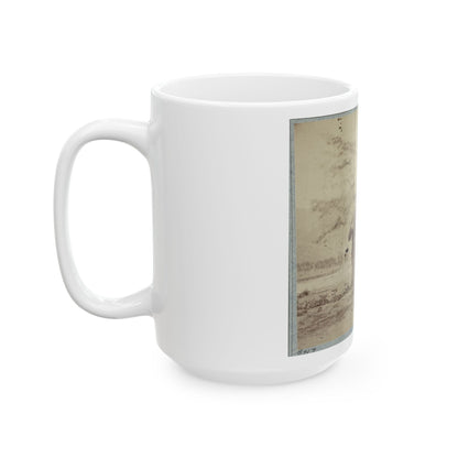 22d New York State Militia Near Harpers Ferry, Va., 1861 I.E.1862 002(2) (U.S. Civil War) White Coffee Mug