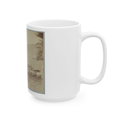 22d New York State Militia Near Harpers Ferry, Va., 1861 I.E.1862 002(2) (U.S. Civil War) White Coffee Mug