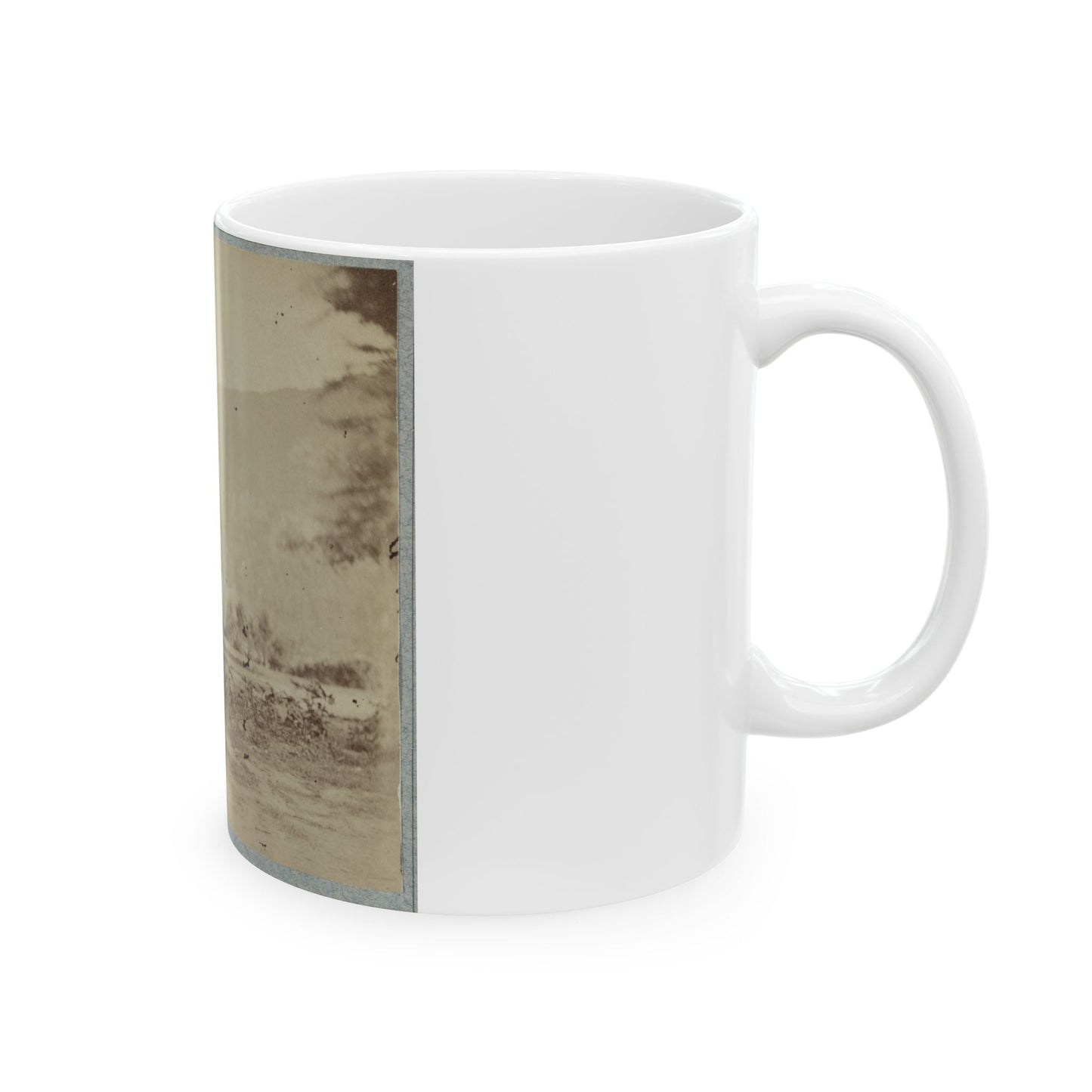 22d New York State Militia Near Harpers Ferry, Va., 1861 I.E.1862 002(2) (U.S. Civil War) White Coffee Mug