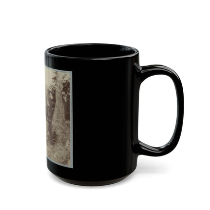 22d New York State Militia Near Harpers Ferry, Va., 1861 I.E.1862 003(2) (U.S. Civil War) Black Coffee Mug