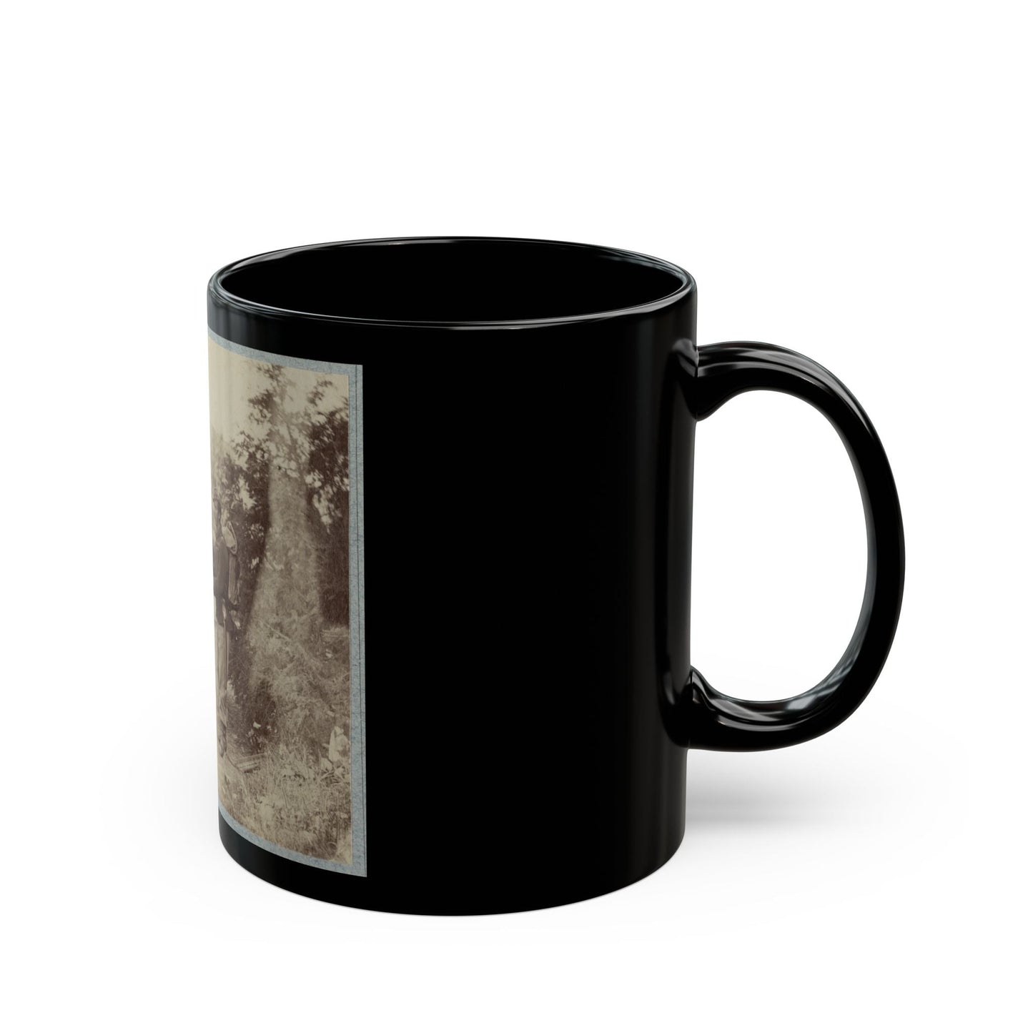 22d New York State Militia Near Harpers Ferry, Va., 1861 I.E.1862 003(2) (U.S. Civil War) Black Coffee Mug