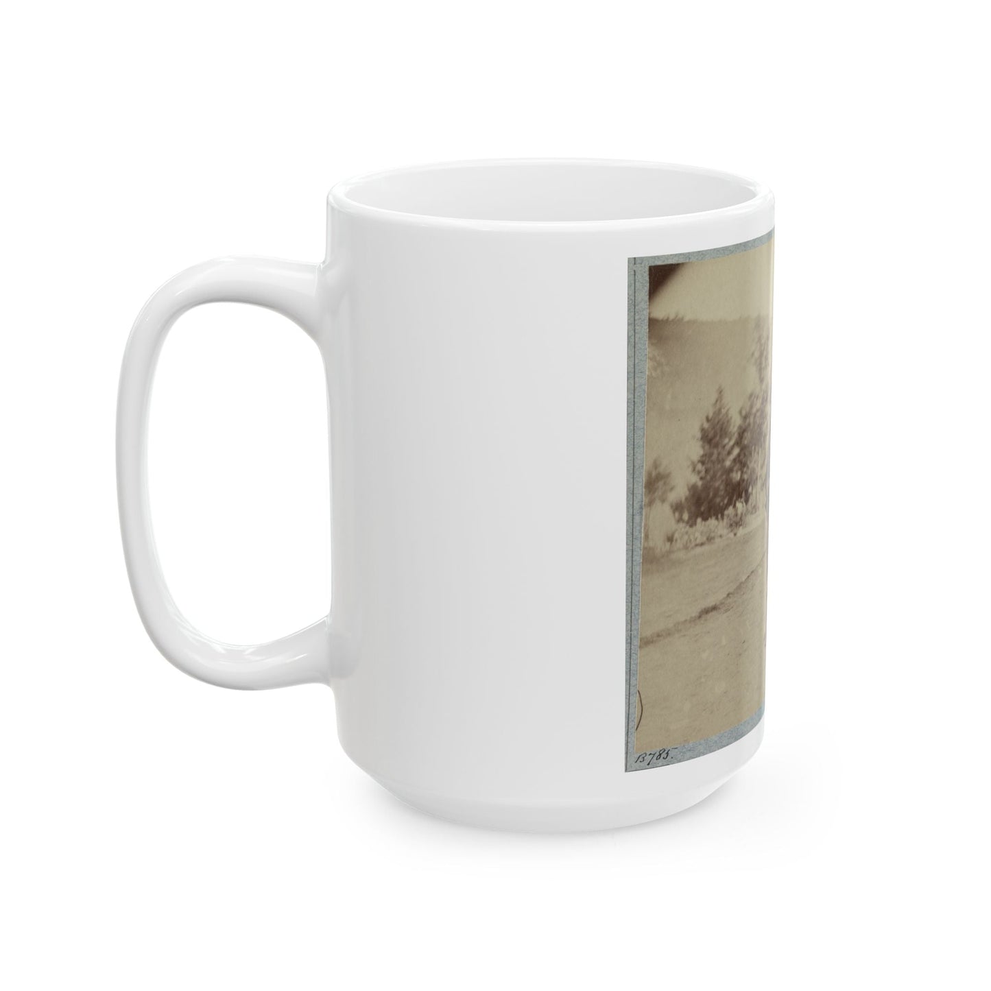 22d New York State Militia Near Harpers Ferry, Va., 1861 I.E.1862 003(2) (U.S. Civil War) White Coffee Mug