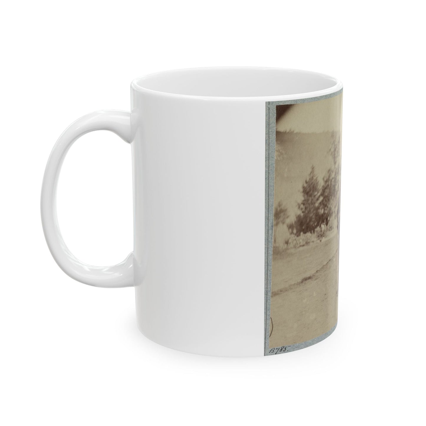 22d New York State Militia Near Harpers Ferry, Va., 1861 I.E.1862 003(2) (U.S. Civil War) White Coffee Mug