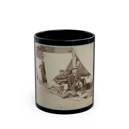 22d New York State Militia Near Harpers Ferry, Va., 1861 I.E.1862 004(2) (U.S. Civil War) Black Coffee Mug