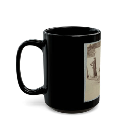 22d New York State Militia Near Harpers Ferry, Va., 1861 I.E.1862 004(2) (U.S. Civil War) Black Coffee Mug