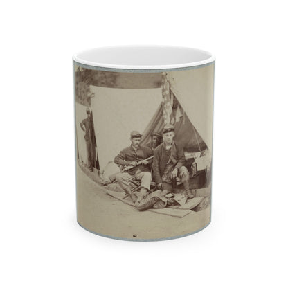 22d New York State Militia Near Harpers Ferry, Va., 1861 I.E.1862 004(2) (U.S. Civil War) White Coffee Mug