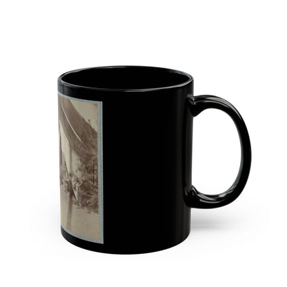 22d New York State Militia Near Harpers Ferry, Va., 1861 I.E.1862 005 (U.S. Civil War) Black Coffee Mug