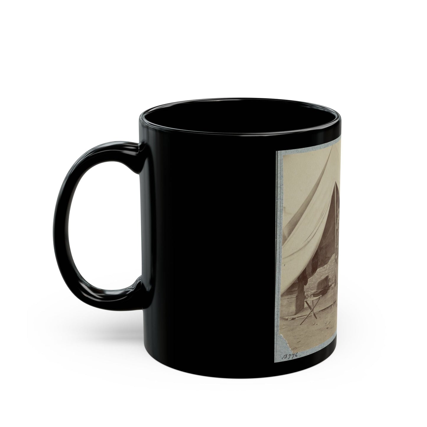 22d New York State Militia Near Harpers Ferry, Va., 1861 I.E.1862 005(2) (U.S. Civil War) Black Coffee Mug