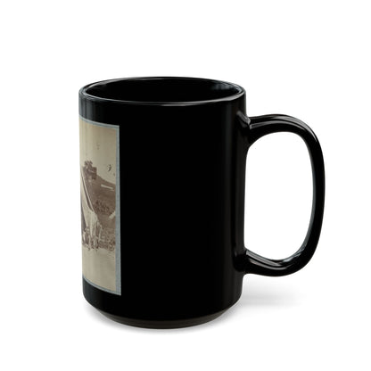 22d New York State Militia Near Harpers Ferry, Va., 1861 I.E.1862 006 (U.S. Civil War) Black Coffee Mug