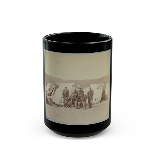 22d New York State Militia Near Harpers Ferry, Va., 1861 I.E.1862 007 (U.S. Civil War) Black Coffee Mug