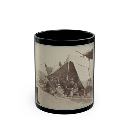 22d New York State Militia Near Harpers Ferry, Va., 1861 I.E.1862 008 (U.S. Civil War) Black Coffee Mug