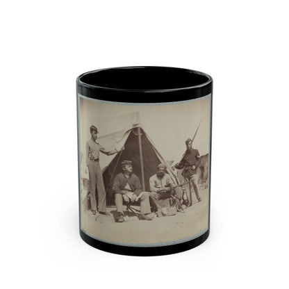 22d New York State Militia Near Harpers Ferry, Va., 1861 I.E.1862 009 (U.S. Civil War) Black Coffee Mug