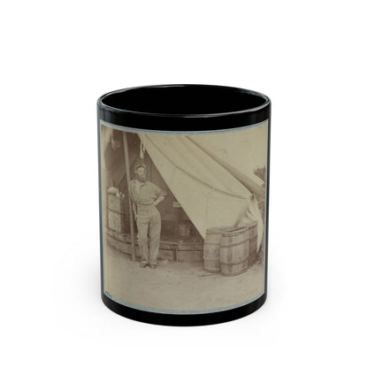 22d New York State Militia Near Harpers Ferry, Va., 1861 I.E.1862 011 (U.S. Civil War) Black Coffee Mug