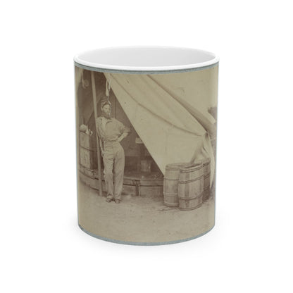 22d New York State Militia Near Harpers Ferry, Va., 1861 I.E.1862 011 (U.S. Civil War) White Coffee Mug