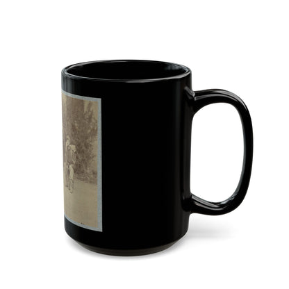 22d New York State Militia Near Harpers Ferry, Va., 1861 I.E.1862 012 (U.S. Civil War) Black Coffee Mug