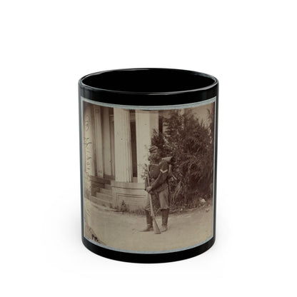 22d New York State Militia Near Harpers Ferry, Va., 1861 I.E.1862 014 (U.S. Civil War) Black Coffee Mug