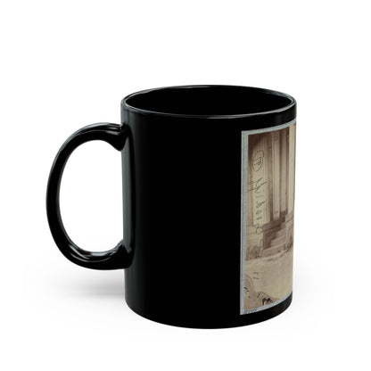 22d New York State Militia Near Harpers Ferry, Va., 1861 I.E.1862 014 (U.S. Civil War) Black Coffee Mug