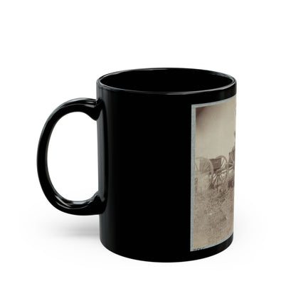 22d New York State Militia Near Harpers Ferry, Va., 1861 I.E.1862 015 (U.S. Civil War) Black Coffee Mug