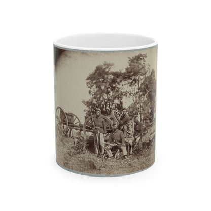 22d New York State Militia Near Harpers Ferry, Va., 1861 I.E.1862 016 (U.S. Civil War) White Coffee Mug