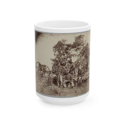 22d New York State Militia Near Harpers Ferry, Va., 1861 I.E.1862 016 (U.S. Civil War) White Coffee Mug