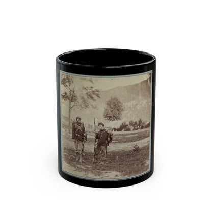 22d New York State Militia Near Harpers Ferry, Va., 1861 I.E.1862 017 (U.S. Civil War) Black Coffee Mug