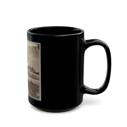 22d New York State Militia Near Harpers Ferry, Va., 1861 I.E.1862 017 (U.S. Civil War) Black Coffee Mug