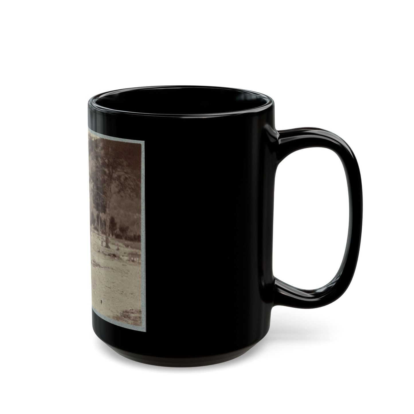 22d New York State Militia Near Harpers Ferry, Va., 1861 I.E.1862 018 (U.S. Civil War) Black Coffee Mug