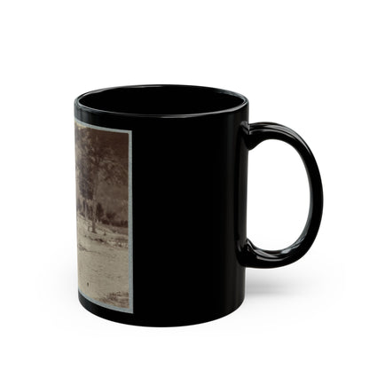 22d New York State Militia Near Harpers Ferry, Va., 1861 I.E.1862 018 (U.S. Civil War) Black Coffee Mug