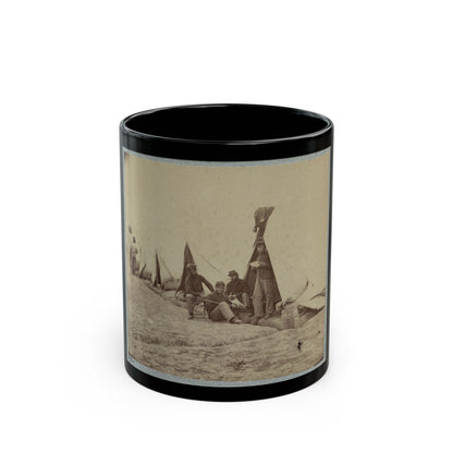 22d New York State Militia Near Harpers Ferry, Va., 1861 I.E.1862 019 (U.S. Civil War) Black Coffee Mug