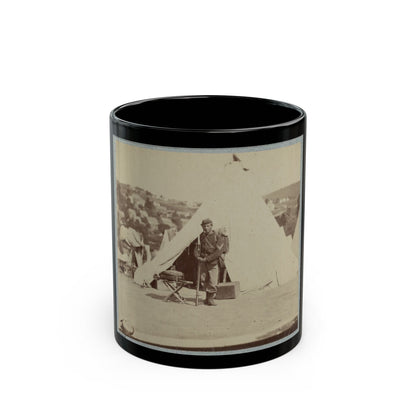 22d New York State Militia Near Harpers Ferry, Va., 1861 I.E.1862 020 (U.S. Civil War) Black Coffee Mug