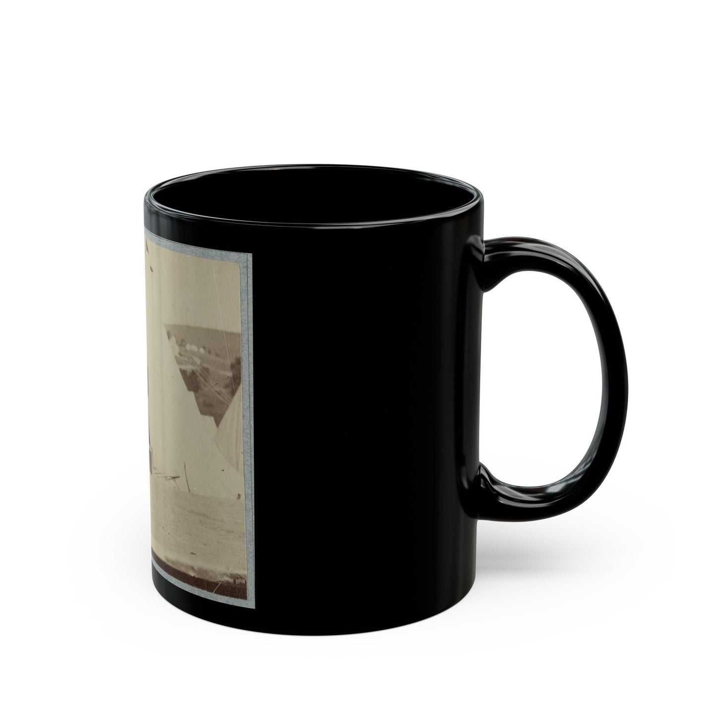 22d New York State Militia Near Harpers Ferry, Va., 1861 I.E.1862 020 (U.S. Civil War) Black Coffee Mug