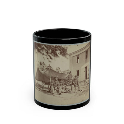 22d New York State Militia Near Harpers Ferry, Va., 1861 I.E.1862 021 (U.S. Civil War) Black Coffee Mug