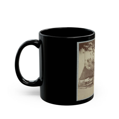 22d New York State Militia Near Harpers Ferry, Va., 1861 I.E.1862 021 (U.S. Civil War) Black Coffee Mug