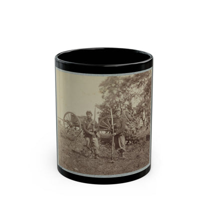 22d New York State Militia Near Harpers Ferry, Va., 1861 I.E.1862 023 (U.S. Civil War) Black Coffee Mug